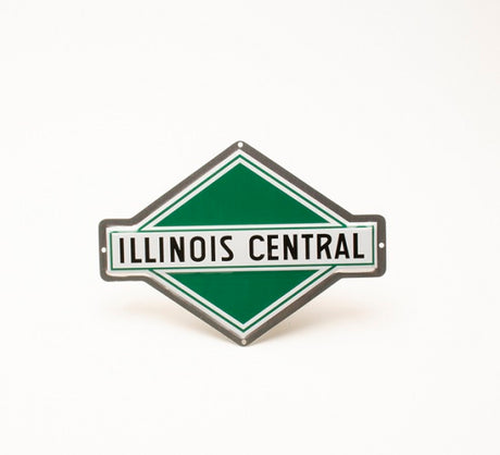 Illinois Central Metal Sign