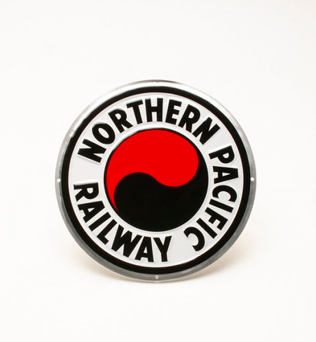 Northern Pacific Railway Metal Sign