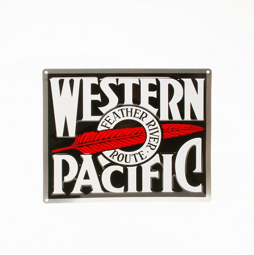 Western Pacific Metal Sign – Trains.com Store