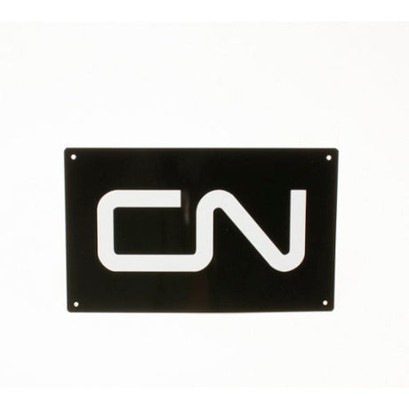 Canadian National Noodle Worm Metal Sign