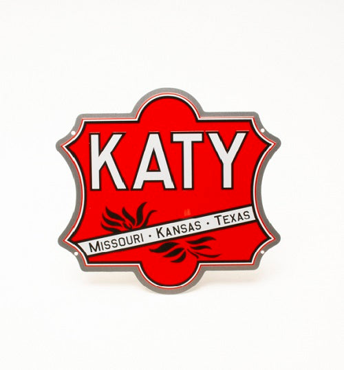 Katy Metal Sign