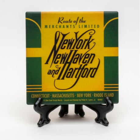 New York New Haven and Hartford Stone Coaster