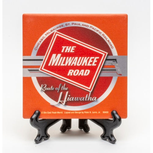 Milwaukee Road Stone Coaster