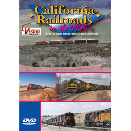 California Railroads in the 1980s DVD