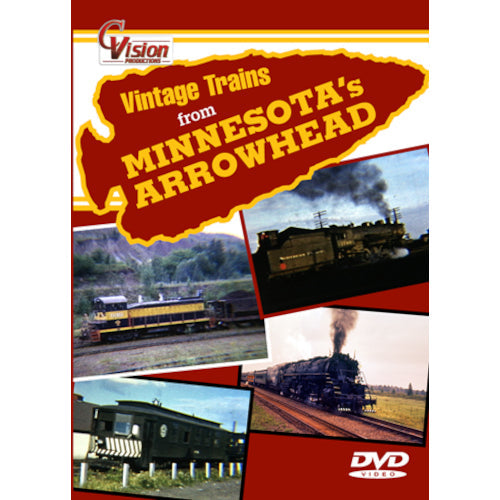 Vintage Trains from Minnesota's Arrowhead DVD