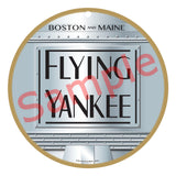 Boston and Maine "Flying Yankee" Drumhead Sign