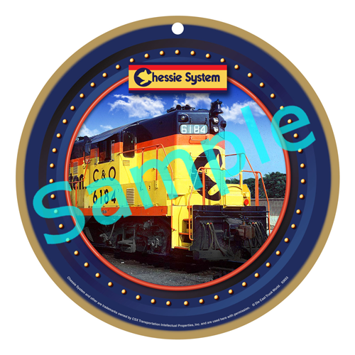 Chessie System Heritage 6184 Wooden Sign