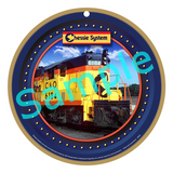 Chessie System Heritage 6184 Wooden Sign