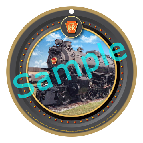 Pennsylvania Railroad Heritage 3750 Wooden Sign
