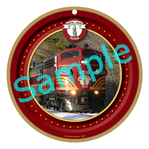 Boston and Maine Heritage 4266 Wooden Sign