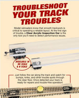 Acrylic Inspection Car - HO Scale