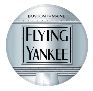 Boston and Maine "Flying Yankee" Drumhead Magnet