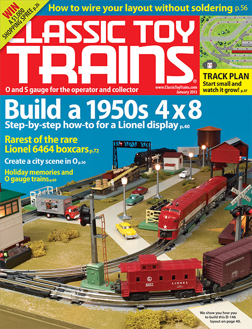 Classic Toy Trains January 2013 – Store - Main Image