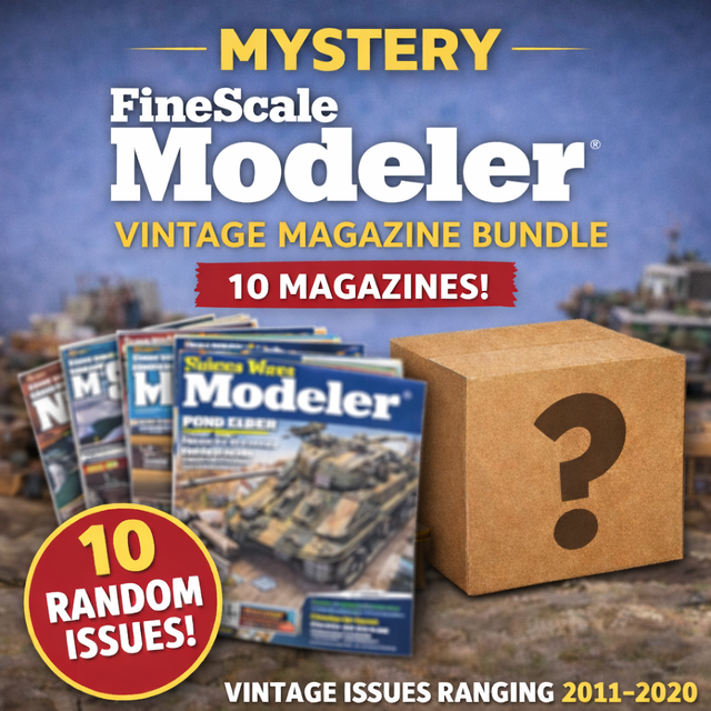 Mystery Vintage FineScale Modeler Magazine Bundle