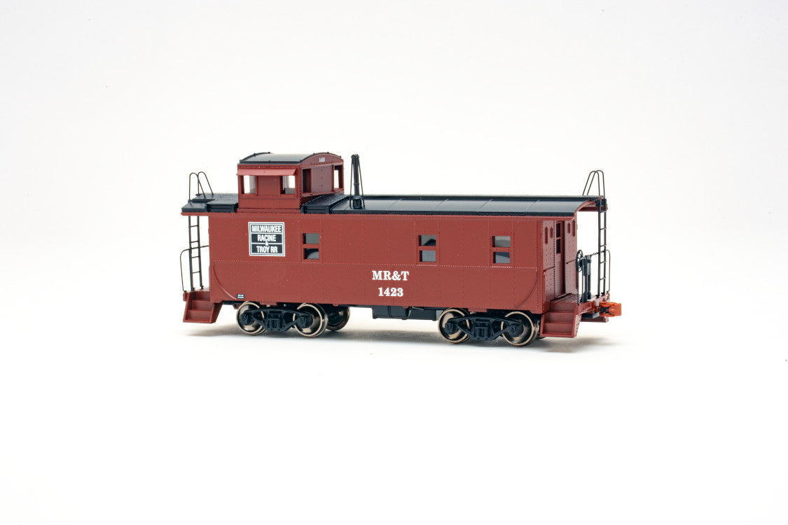Milwaukee, Racine & Troy HO Scale Steel Cupola Caboose - Road