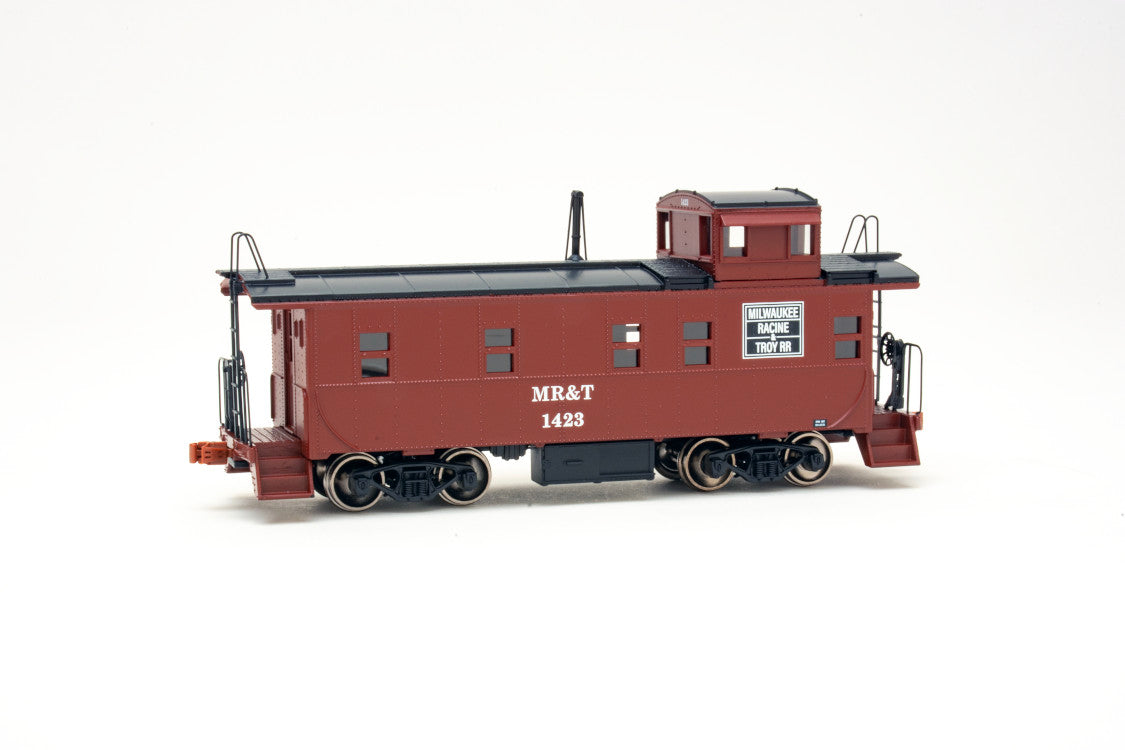 Milwaukee, Racine & Troy HO Scale Steel Cupola Caboose - Road Number 1423