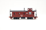 Milwaukee, Racine & Troy HO Scale Steel Cupola Caboose - Road Number 1423