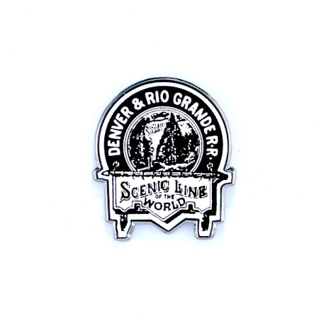 Denver & Rio Grande Rail Road Pin