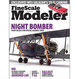 Magazine cover featuring a model airplane and text about 'Night Bomber' paint decals.