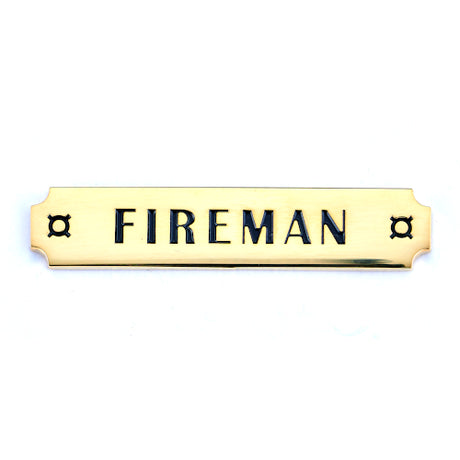 Fireman Emblem Pin