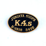 Pennsylvania K4S Builder's Plate Pin