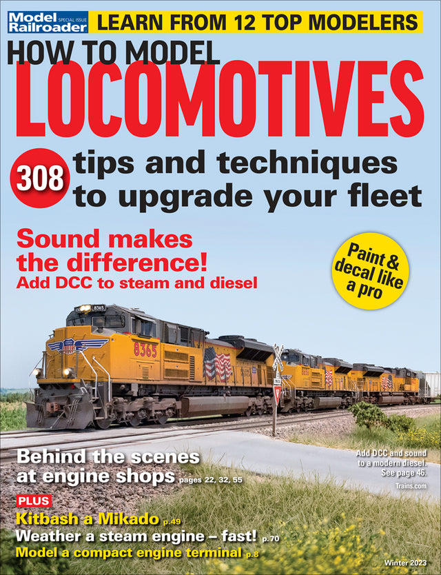 how to model locomotives