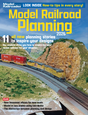 Model Railroad Planning magazine cover with model trains and landscape
