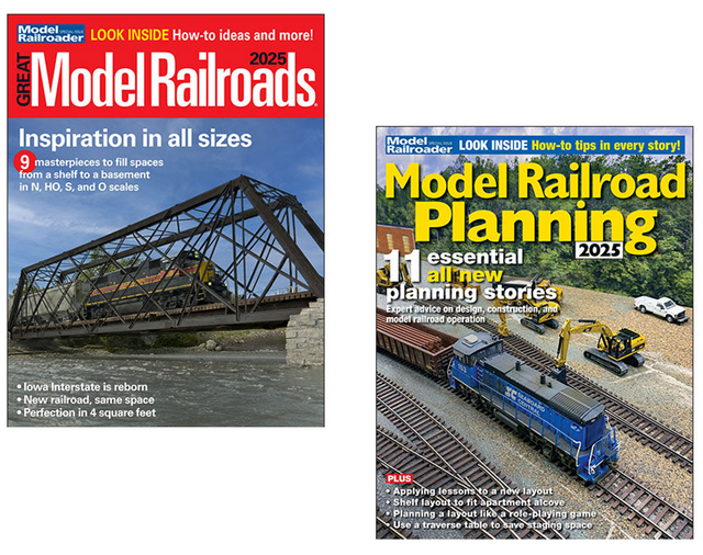 Great Model Railroads and Model Railroad Planning 2025 Bundle 