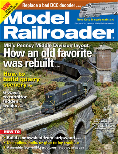 Model Railroader February 2013