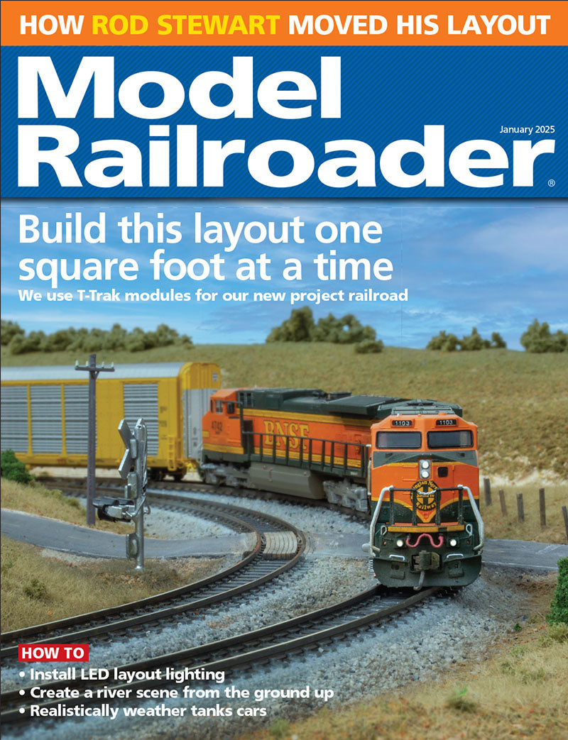 Model Railroader January 2025