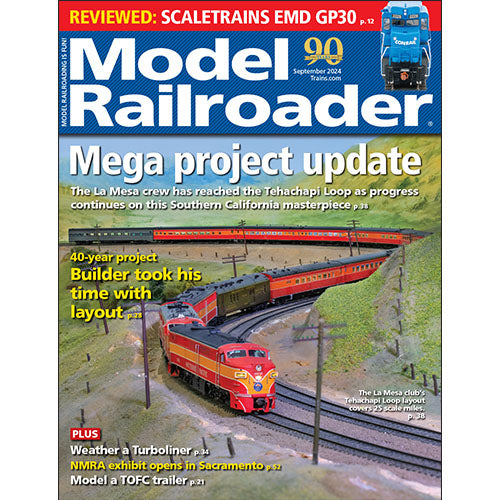 Model Railroader September 2024