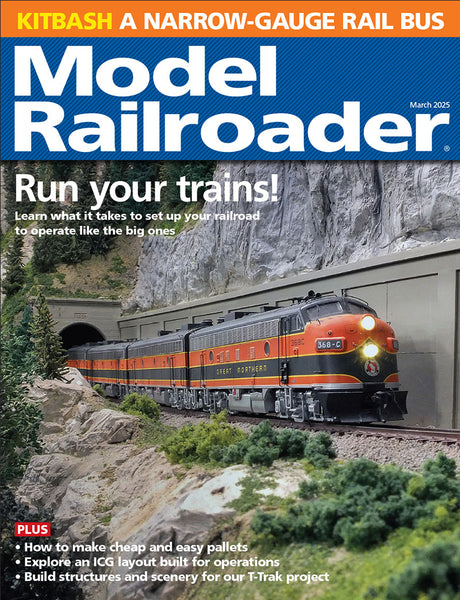 Model Railroader March 2025