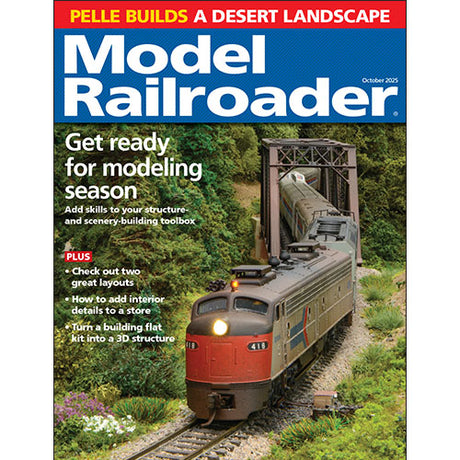model railroader october 2025 cover