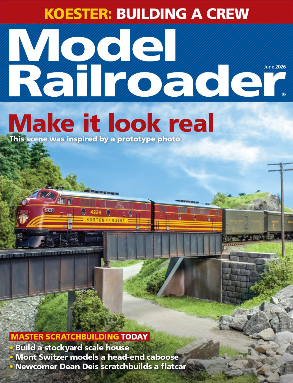 Model Railroader June 2026
