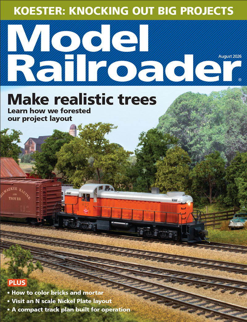 Model Railroader August 2026 (Pre-order)