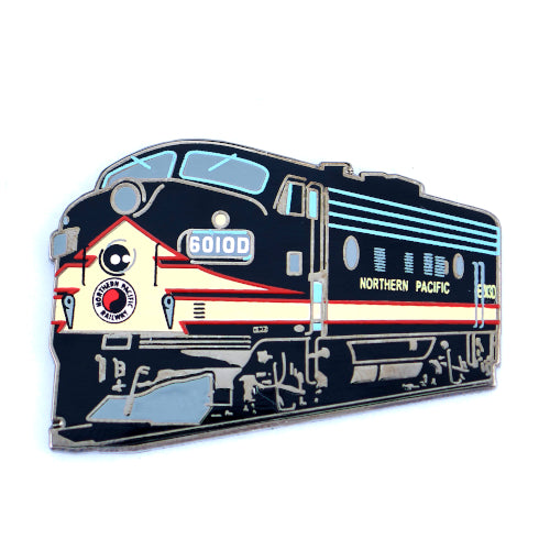 Northern Pacific F7 Locomotive Pin – Trains.com Store