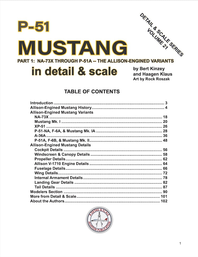 P-51 Mustang in Detail & Scale - Part 1