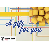 Trains.com Store E-Gift Card: $10 - $100