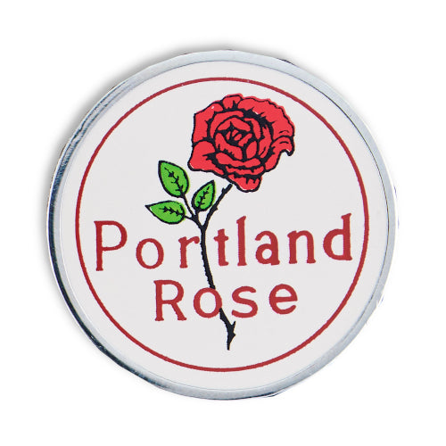 The Portland Rose Pin