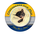 Chesapeake And Ohio Drumhead Magnet