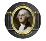 Chesapeake & Ohio "George Washington" Drumhead Magnet