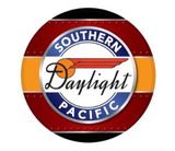 Southern Pacific 'Daylight' Drumhead Magnet