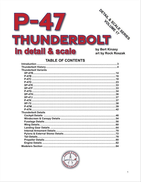 P-47 Thunderbolt in Detail & Scale
