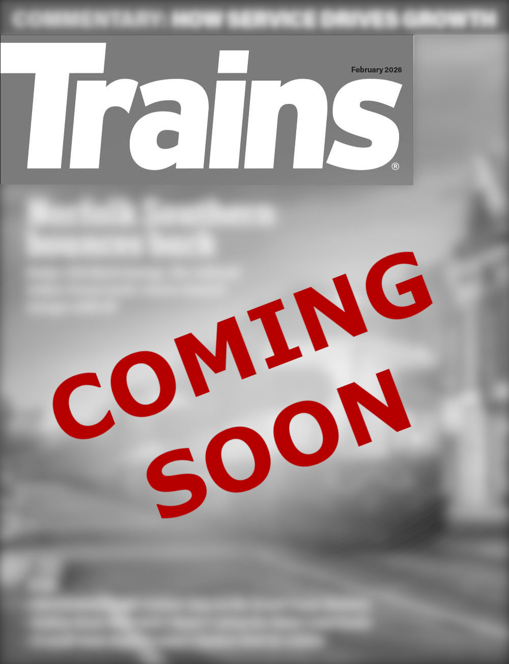 Trains May 2026 (Pre-Order)