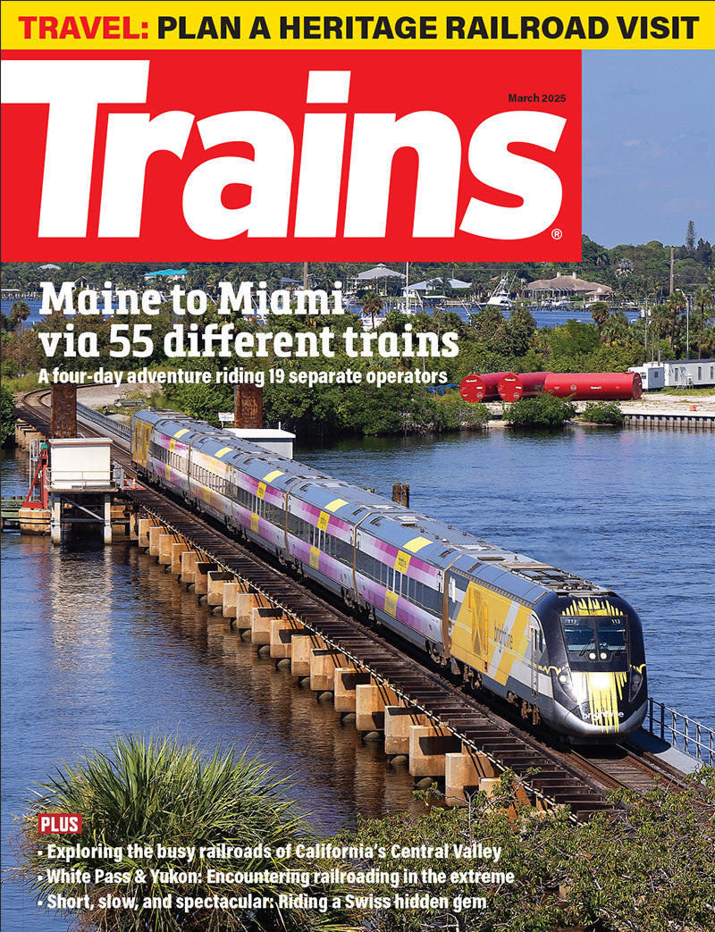 Trains March 2025