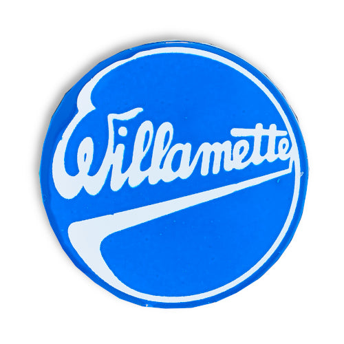 Willamette Locomotive Works Logo Pin