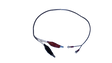 2' Connector Lead Set with Alligator Clips and Ring Connectors