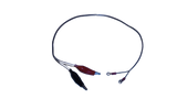 2' Connector Lead Set with Alligator Clips and Ring Connectors