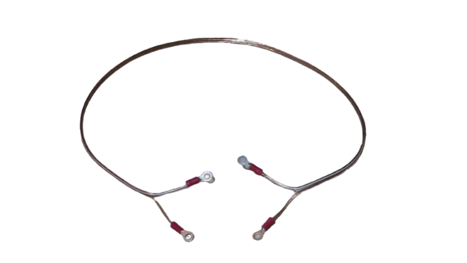 2' Connector Lead Set with Ring Connectors