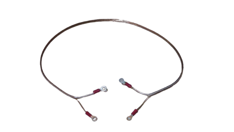 2' Connector Lead Set with Ring Connectors